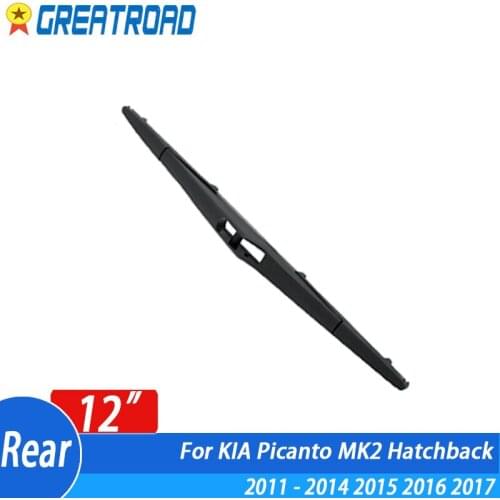 Wiper 12" Rear Wiper Blade For KIA Picanto MK2 Hatchback 2011 - 2014 2015 2016 2017 Windshield Windscreen Rear Window