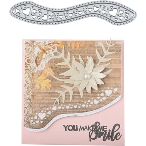 YaMinSanNiO Metal Cutting Dies New 2019 Heart Dies Scrapbooking Album Die Cut Embossing Stencil Decoration Dies Christmas Dies