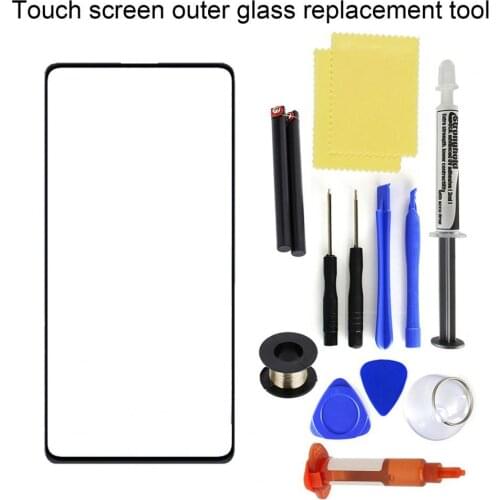 Outer Front Glass Lens Touch Screen Replacement for Samsung Galaxy Note 10 Lite/S10 Lite/S20 FE Phone Screen Accessories
