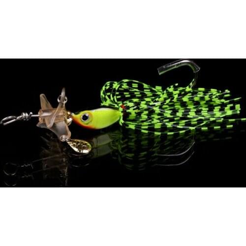 WALK FISH Hot Metal Hard Fishing Jig Head Wobbler Fishing Lures 19.1g Spinner Baits With Propeller Fishing Tackle Pesca Isca