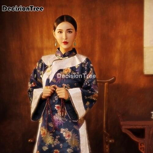 2021 woman chinese traditional hanfu tang suit cosplay costume adult performance stage dance dress cheongsam outfit clothing