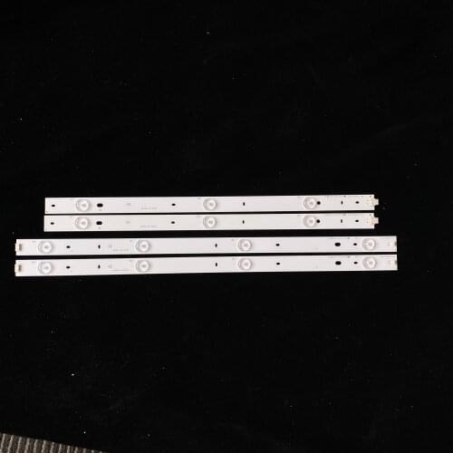 1SET=8PCS LED Strips R+L for Phi lips CL-47-D407-R-V4 CL-47-D407-L-V4 FOR 47PFL5708/F7 47PFG4109/78 47PFL3188 PT470H1-DUJFFE