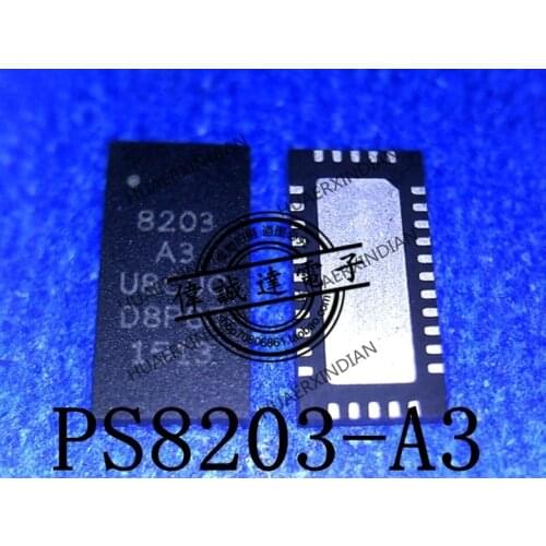 1Pieces New Original PS8203TQFN32GTR-A3 PS8203 8203 QFN32 In Stock Real Picture