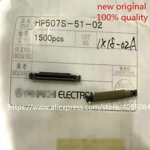 3PCS HF507S-51-02 HF507S-51 HF507S the Connector is come form japan High-quality new