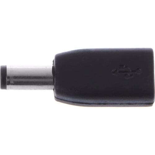 Free shipping DC 5.5x2.1mm Male Plug To Micro USB Female Connector Adapter Charge Converter