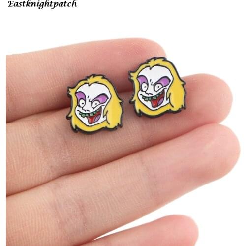 E2469 Horror Cartoon Character Fashion Earring For Women Girls Kids Jewelry Gift