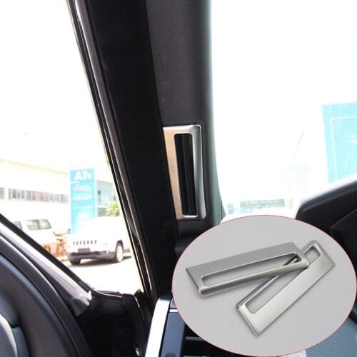 ABS Chrome Interior Accessories For Range Rover Sport 2014-2018 A pillow Decoration Frame Trim