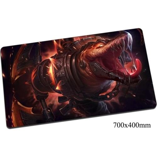 Renekton mouse pad 70x40cm gaming mousepad gear lol gamer mouse mat pad Butcher of the Sands gamer computer mouse play mats