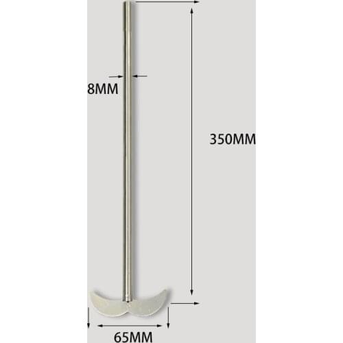 Lab 304 stainless steel stir bar stirrer dispersion disk dispersing Propeller stirring blade Blender mixer