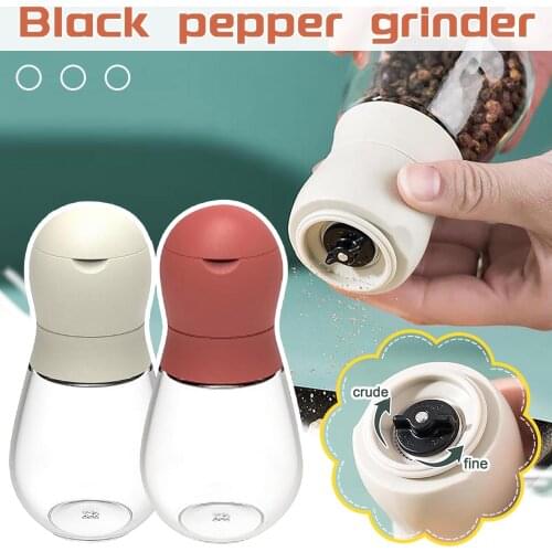 Salt and Pepper Grinder Spice Mill Handhold Seasoning Mills Grinder Stainless Steel Grinding Core Kitchen Cooking