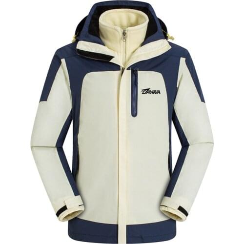 2019 New Dayiwa Winter Fishing Warm Skiing Suits Unisex Fishing Clothing Waterproof Windproof Sea Mountaineer Hiking Jacket