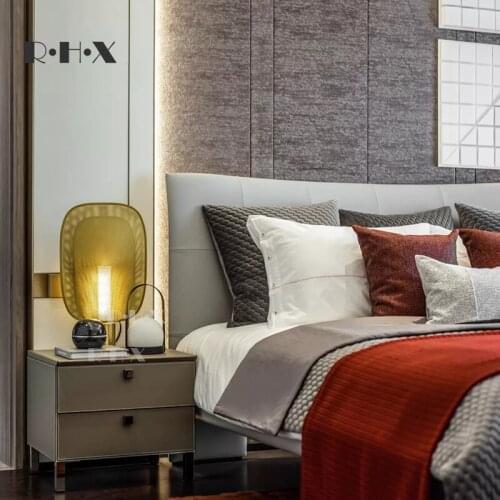 New Chinese Style Desk Lamp Bedroom Bedside Lamp Modern Concise Originality Hotel Office Personality Model Between Desk Lamp