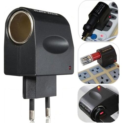 90V - 240V AC to 12V DC Car Cigarettes Lighter Charger Socket Converter Adapter Home Accessories