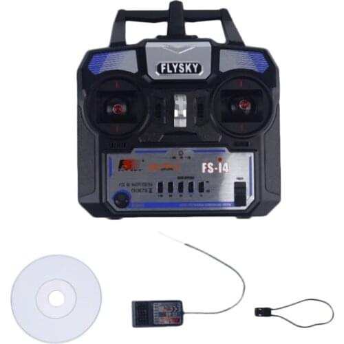 1pcs Flysky FS-i4 FS-i4X 2.4G 4CH Radio RC Transmitter with FS-A6 Receiver For RC Helicopter Airplane Remote control