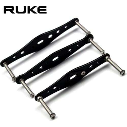 Ruke Fishing Reel Handle for Bait Casting, Aluminum Alloy Rocker , 8*5 Hole Size, Suit for Abu and Daiwa Reel,7x4x2.5 mm