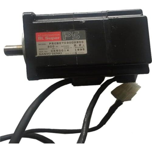 P50B07030DXS00 Sanyo Denki AC Servo Motor Used