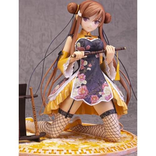 SKYTUBE PREMIUM ORIGINAL CHARACTER BY TONY CHUN MEI JIN LIAN GOLDEN VER. PVC ACTION FIGURE ANIME FIGURE MODEL TOYS DOLL GIFT