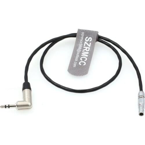 TentaSync Zaxcom 3.5mm TRS to 00B 4 Pin Male Timecode Cable for RED Epic Scarlet DSMC2 Camera