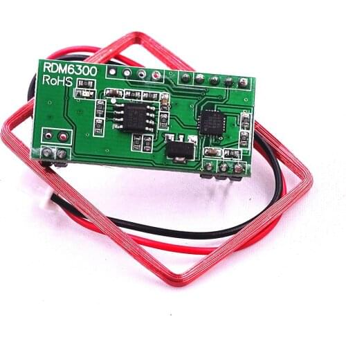 125 khz rfid card reader rdm6300 rf module 125 khz uart card reader serial port output