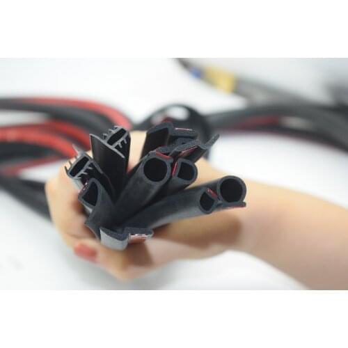 Auto door seal Trim Protector Waterproof Noise-Insulation Seal Strip Seal Strip Car Door Weather for audi Q3/Q5/SQ5/Q7