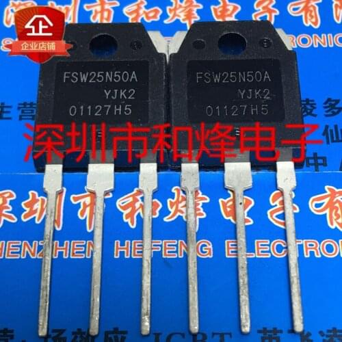 10PCS FSW25N50A TO-3P