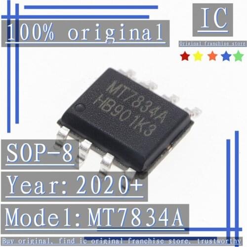2020+100% Brand new original 10PCS-50PCS MT7834A SOP-8 LED constant current driver chip