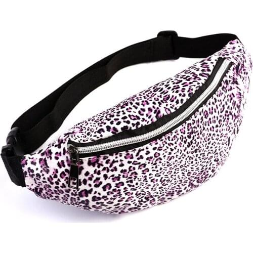 2021 Fashion New Women Waist Bag Fanny Pack Leopard Print Female Shoulder Crossbody Chest Bags Hip Purse Money Phone Pouch
