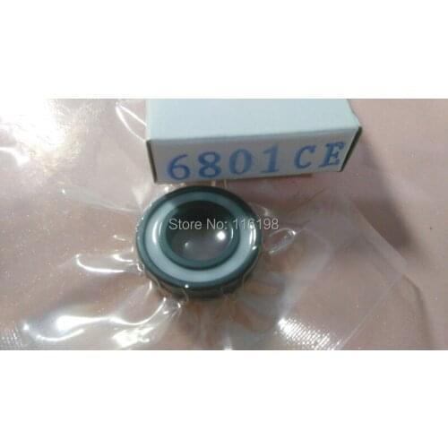 6801 2RS full SI3N4 ceramic deep groove ball bearing 12x21x5mm with seals 61801 2RS bearing P5 ABEC5