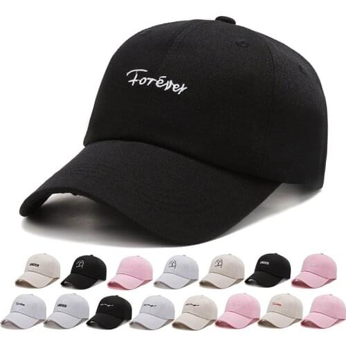 Summer Baseball Cap For Men Hats For Women Mens Brand Caps Adjustable Cotton Embroidery Soft Top Letter Hip Hop Sunhat Trendy