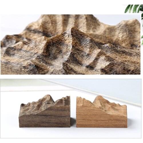 Resin Epoxy Art Craft Sandalwood Natural Unfinished Wood Pendant Jewelry Making