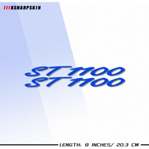 New motorcycle bicycle fuel tank sticker wheel helmet MOTO waterproof reflective logo for HONDA ST1100 st 1100