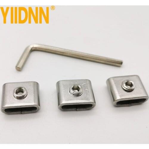 304 Stainless Steel Scru-Lokt Buckle, 1/2" Width, 25 per Box