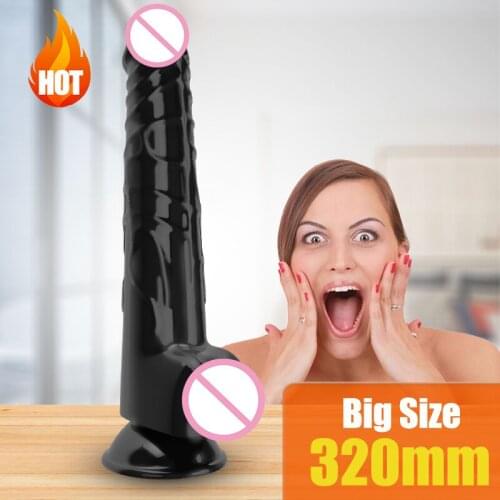 Large Size Realistic Dildo Simulation Silicone Artificial Penis Dick Phallus Adult Sex Toys for woman Vaginal Dildos Sex Shop