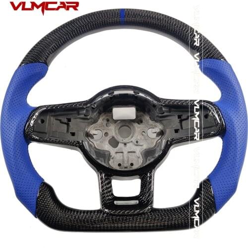 Custom Carbon Fiber Steering Wheel For VW MK7/GTI/GTS/R/Rline/GTD