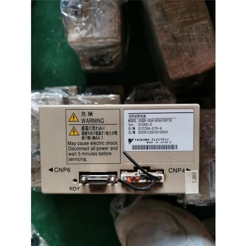 SGDR-SDA140A01BY38 servo DRIVER , used one , 90% appearance new , test goods , free shipping