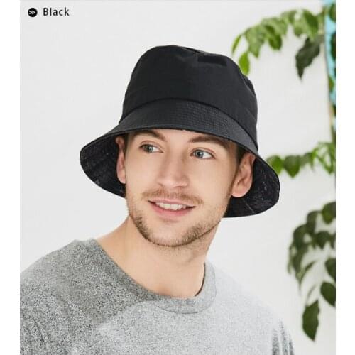 Kamon foldable and easy to store hat mens summer thin sun hat mens big brim sun hat UV fisherman hat