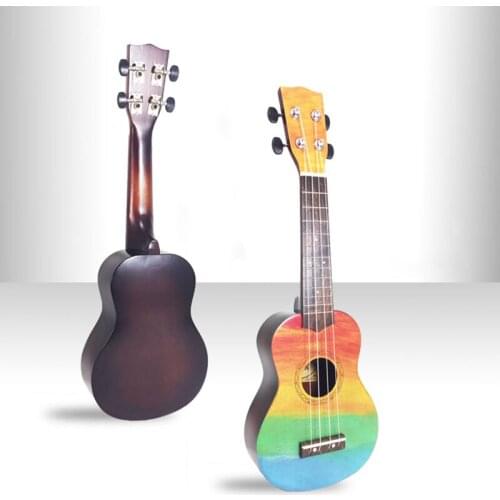 21 inch Concert Ukulele 4 String Painted Mini Guitar High Quality Performance Musical Instrument for Childrens Gift UK23101