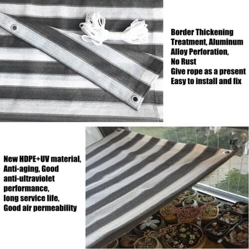 Custom size 0.9x10m Anti-UV HDPE Sunshade Net Shading Net