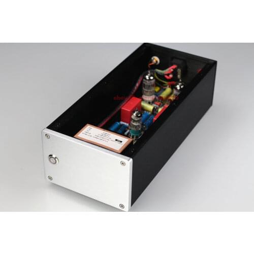 ZEROZONE Finished 12AX7 Tube MM RIAA Turntables Phono Amplifier base on SHUER M65 L7-43