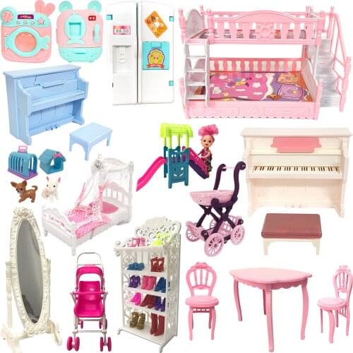 2 Pairs /Set Doll Black +White Stockings Fashion Leggings Sexy Socks For Barbie Doll Accessories Girl Gift For 1/6 Doll