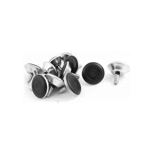 12 Pcs Round Head M8 Thread Straight Grain Screw On Type Clamping Knob