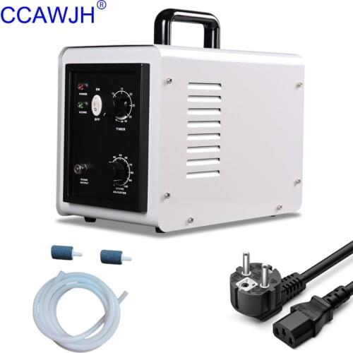 2020 Unique! Water Ozone Machine 5GRH Ceramic Tube Ozonator Generate Pure O3 Sterilize Fruit & Vegetable Family Heathcare Kit