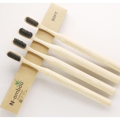 300 pieces bamboo toothbrush fast shipping blank boxes