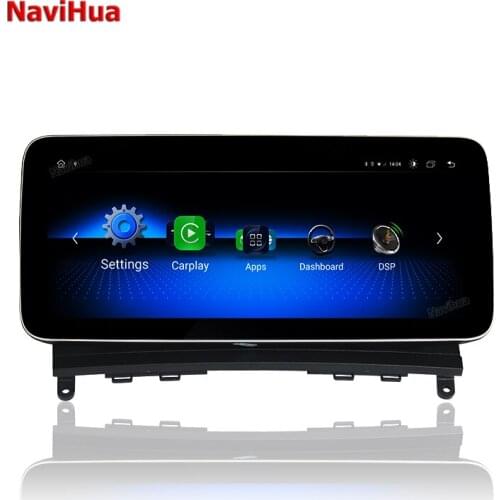 Navihua 10.25 inch Android 10.0 touch screen car radio gps navigation for Benz C/CLK 2008-2010 stereo audio multimedia system