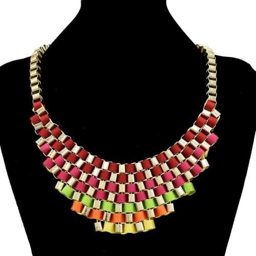 Bohemia Ethnic Necklace & Pendant Multi Layer Link Chain Jewelry Vintage Statement Long Necklace Women Handmade Turkish Jewelry
