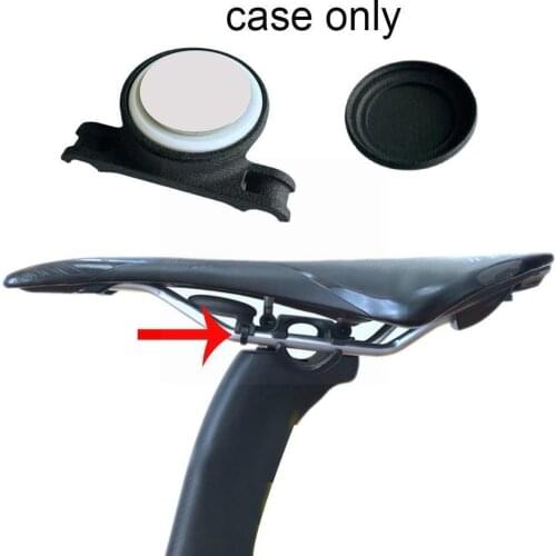Black Anti-lost Protective Cover For Airtag Tracker For Bicycle Holder Case Bike Bracket Shell Fixed Protection Protection G5L8