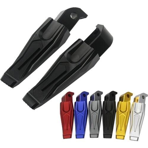 For YAMAHA TMAX500 TMAX530 TMAX 500 TMAX 530 2017 2018 2019 2020 CNC Motorcycle Rear Passenger Foot Peg Footrests Footpeg Pedal