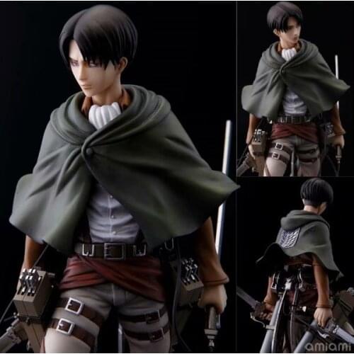 18cm Attack on Titan Figure Rival Ackerman Action Figure Package Ver. Levi PVC Action Figure Rivaille Collection Model Toys