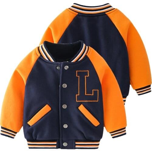 Bomber Jacket for Boy Baseball Shirt Childrens Clothing Outerwear Kids Designer Clothes for Teenagers Roupa Infantil Pra Menino