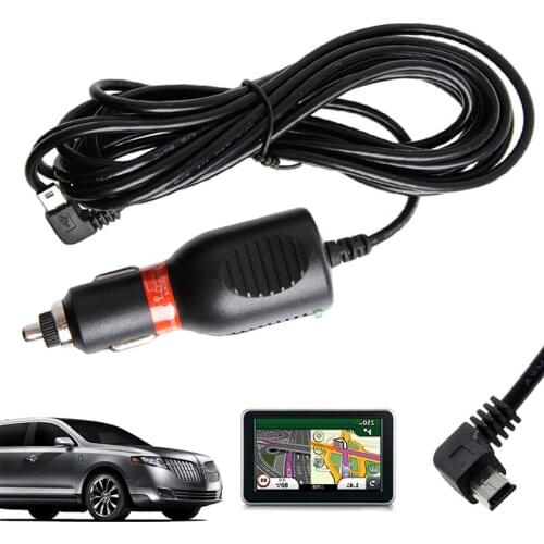 Mini USB Car Vehicle DC Power Charger Adapter Cord Cable For GARMIN GPS Nuvi 2A